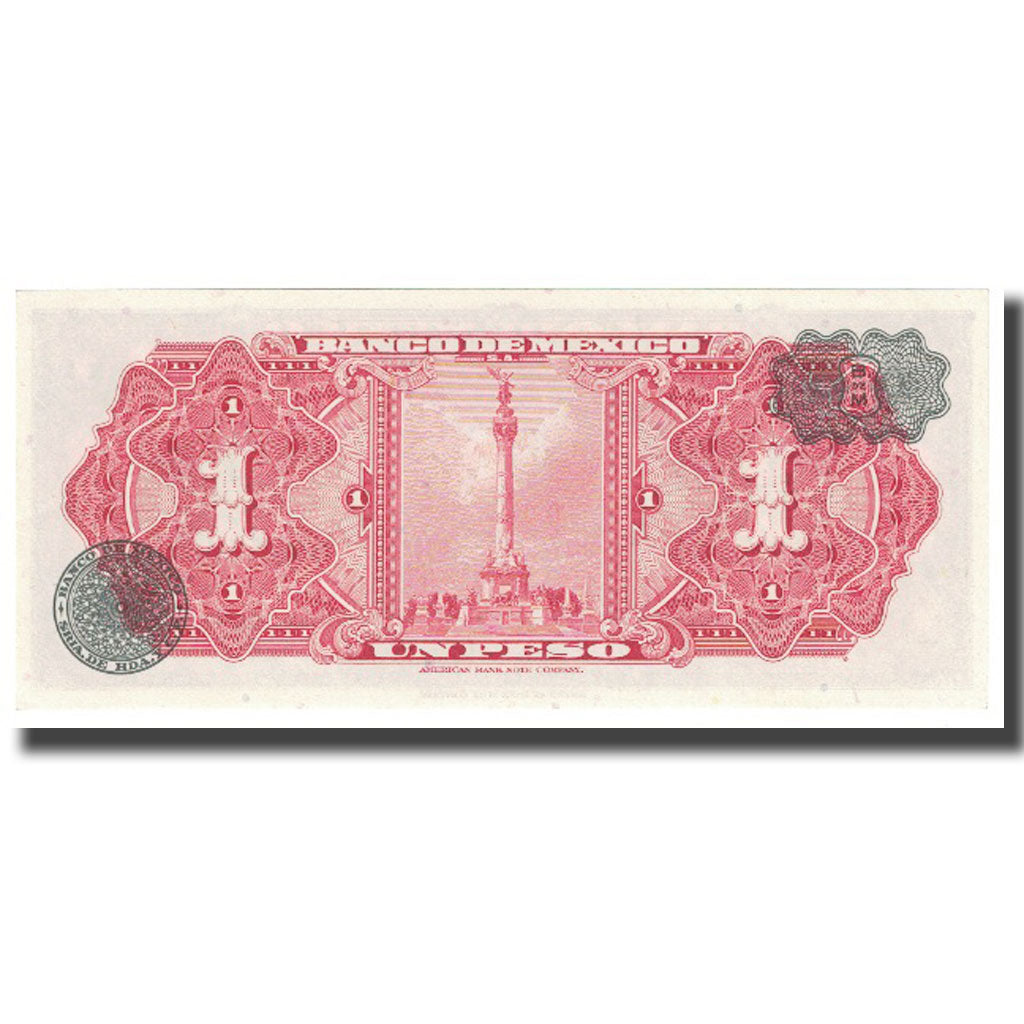 Banknote, Mexico, 1 Peso, 1959, 1959-05-20, KM:59l, UNC(65-70)