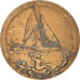 France, Médaille, Bateaux, Voile, Yachting, Shipping, Dubois.H, TTB, Vermeil