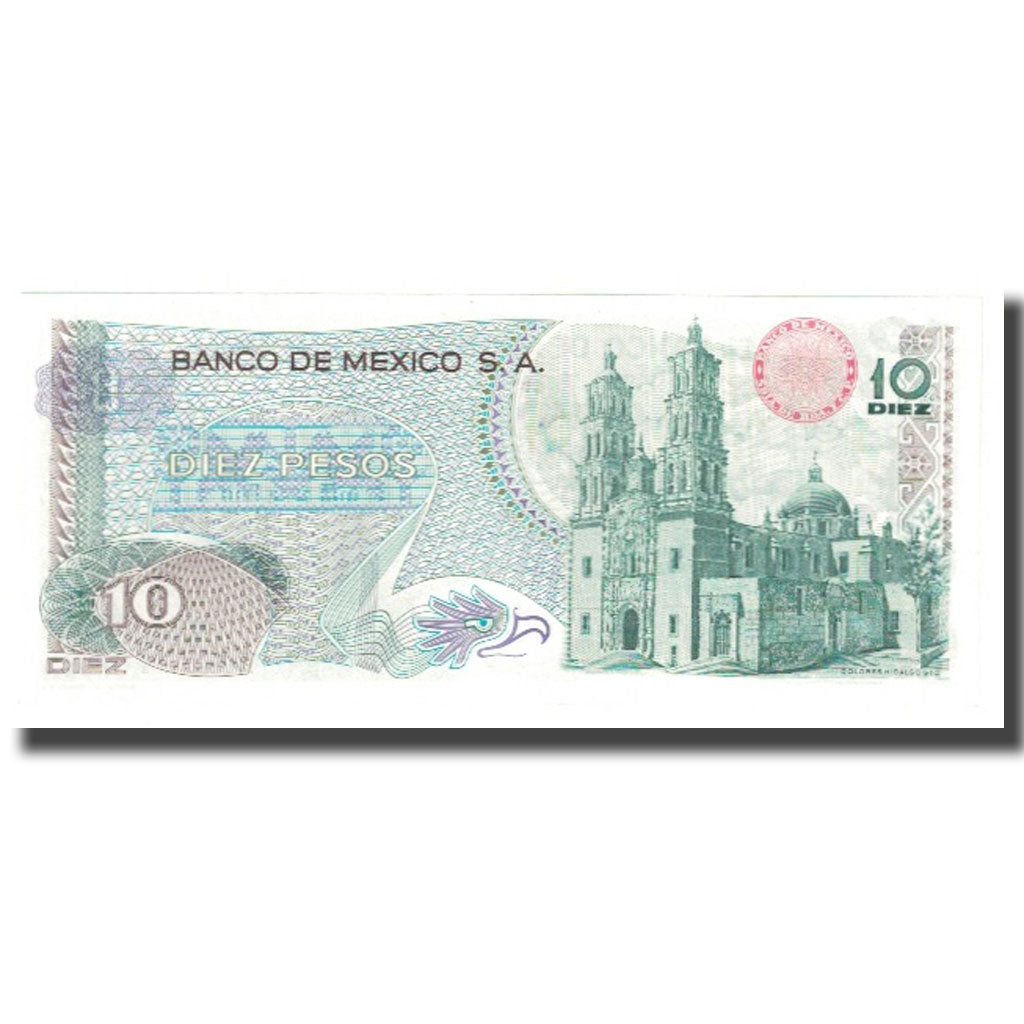 Banknote, Mexico, 10 Pesos, 1974, 1974-10-16, KM:63g, UNC(65-70)
