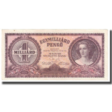 Banknote, Hungary, 1 Milliard Pengö, 1946, 1946-03-18, KM:125, EF(40-45)