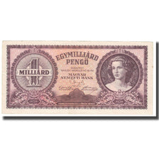 Banknote, Hungary, 1 Milliard Pengö, 1946, 1946-03-18, KM:125, EF(40-45)