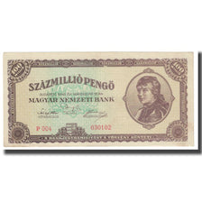 Banknote, Hungary, 100,000,000 Pengö, 1946, 1946-03-18, KM:124, UNC(63)
