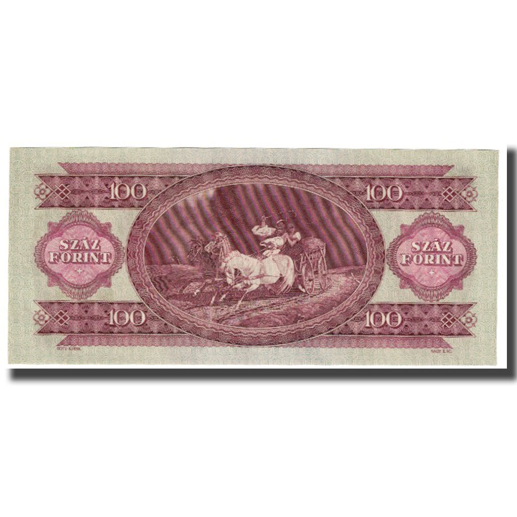Banknote, Hungary, 100 Forint, 1960, 1960-08-24, KM:171a, UNC(65-70)