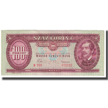 Banknote, Hungary, 100 Forint, 1960, 1960-08-24, KM:171a, UNC(65-70)