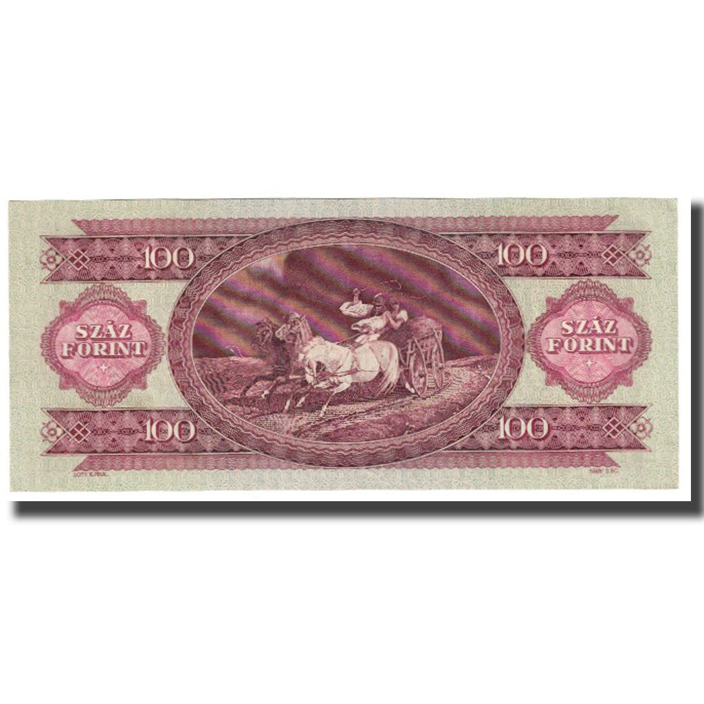 Banknote, Hungary, 100 Forint, 1960, 1960-08-24, KM:171a, UNC(65-70)