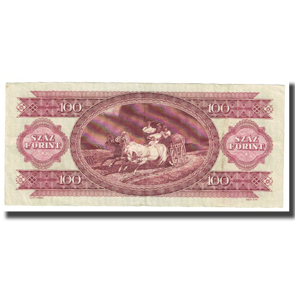 Banknote, Hungary, 100 Forint, 1960, 1960-08-24, KM:171a, UNC(65-70)