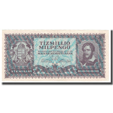 Banknote, Hungary, 10 Million Milpengö, 1946, 1946-05-24, KM:129, AU(55-58)