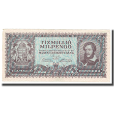 Banknote, Hungary, 10 Million Milpengö, 1946, 1946-05-24, KM:129, AU(55-58)