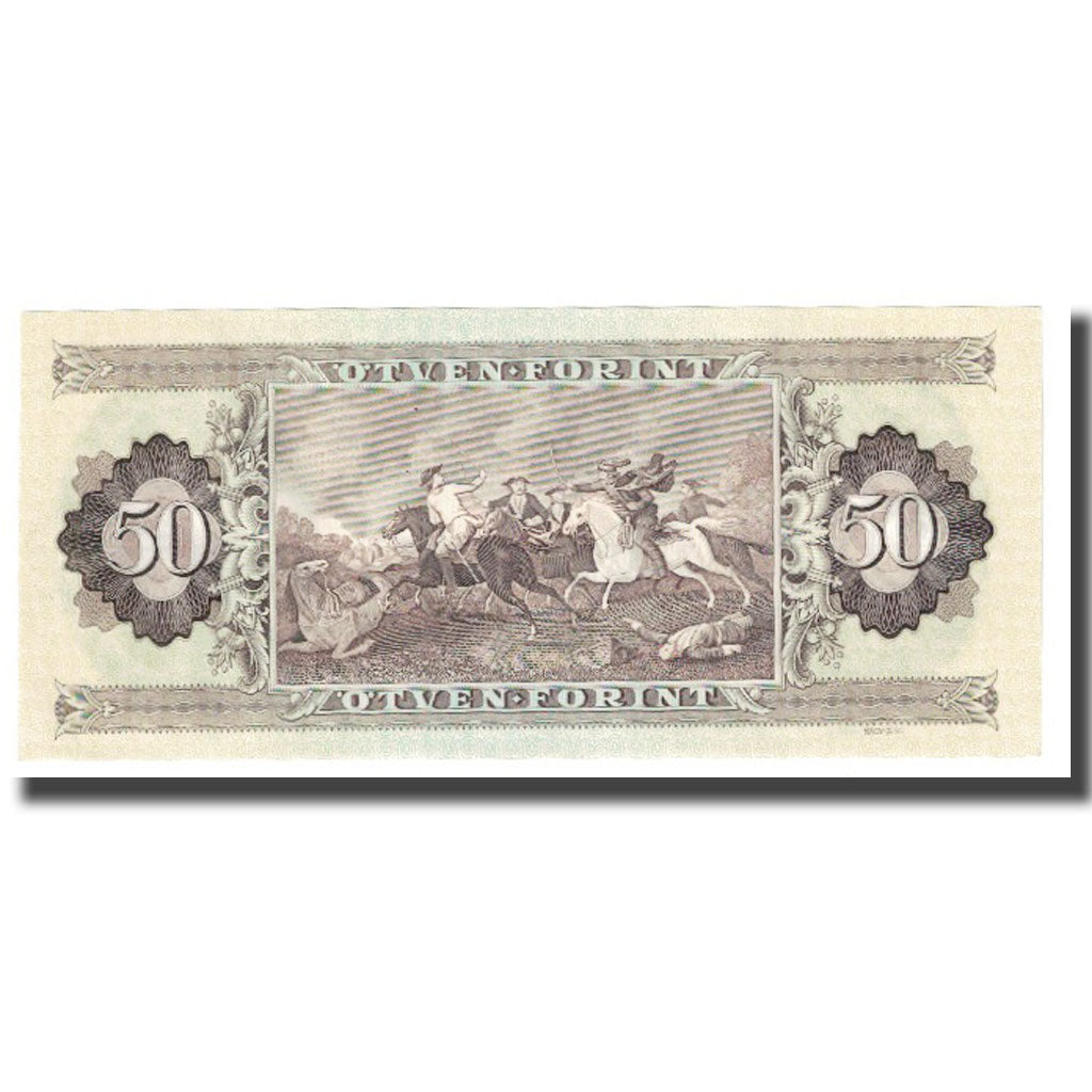 Billete, 50 Forint, 1989, Hungría, 1989-01-10, KM:170h, EBC