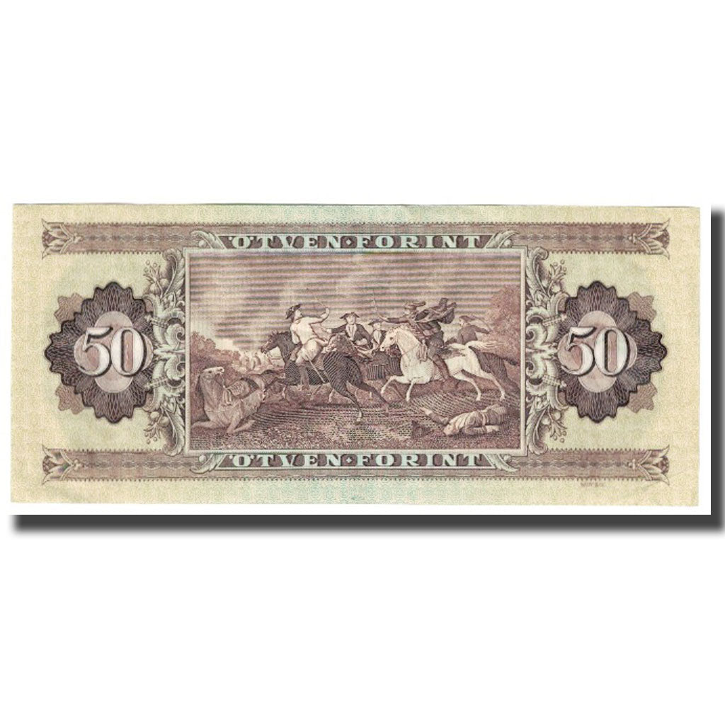 Banknot, Węgry, 50 Forint, 1986, 1986-11-04, KM:170g, AU(55-58)