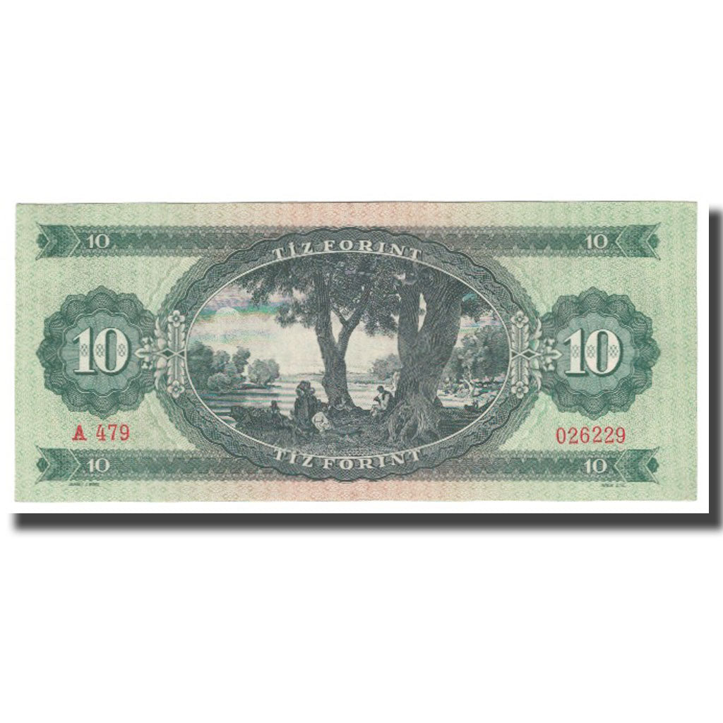 Banknote, Hungary, 10 Forint, 1960, 1960-08-24, KM:168c, UNC(65-70)