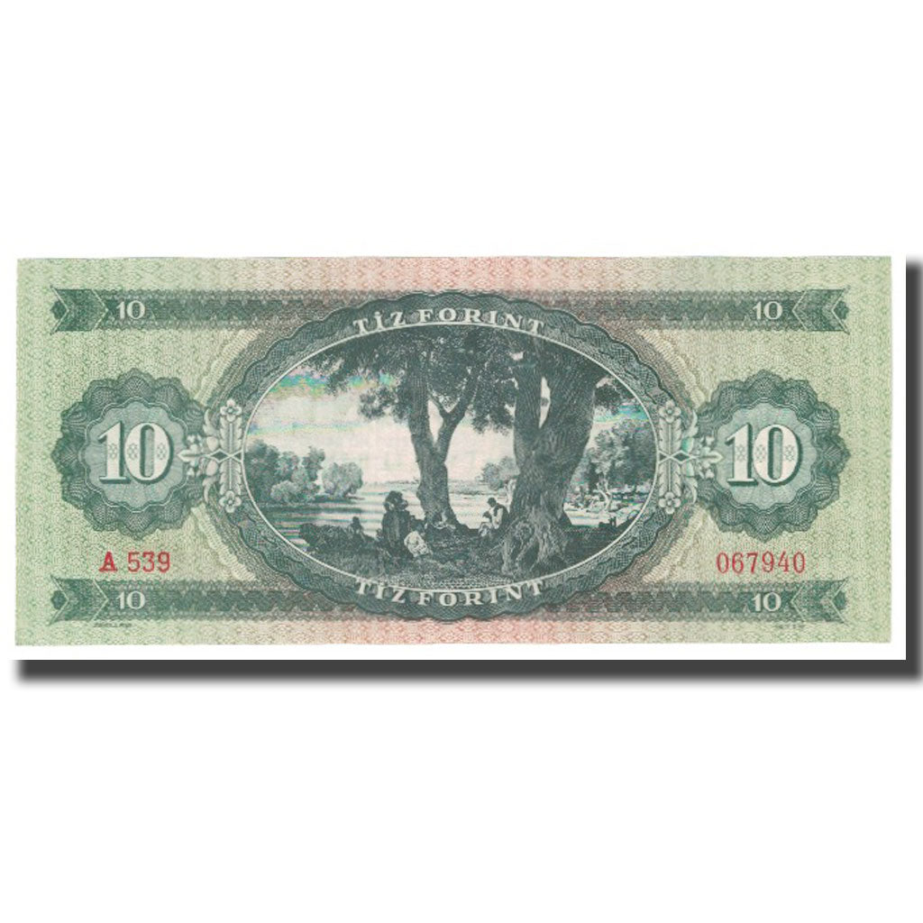 Banknote, Hungary, 10 Forint, 1960, 1960-08-24, KM:168c, UNC(65-70)
