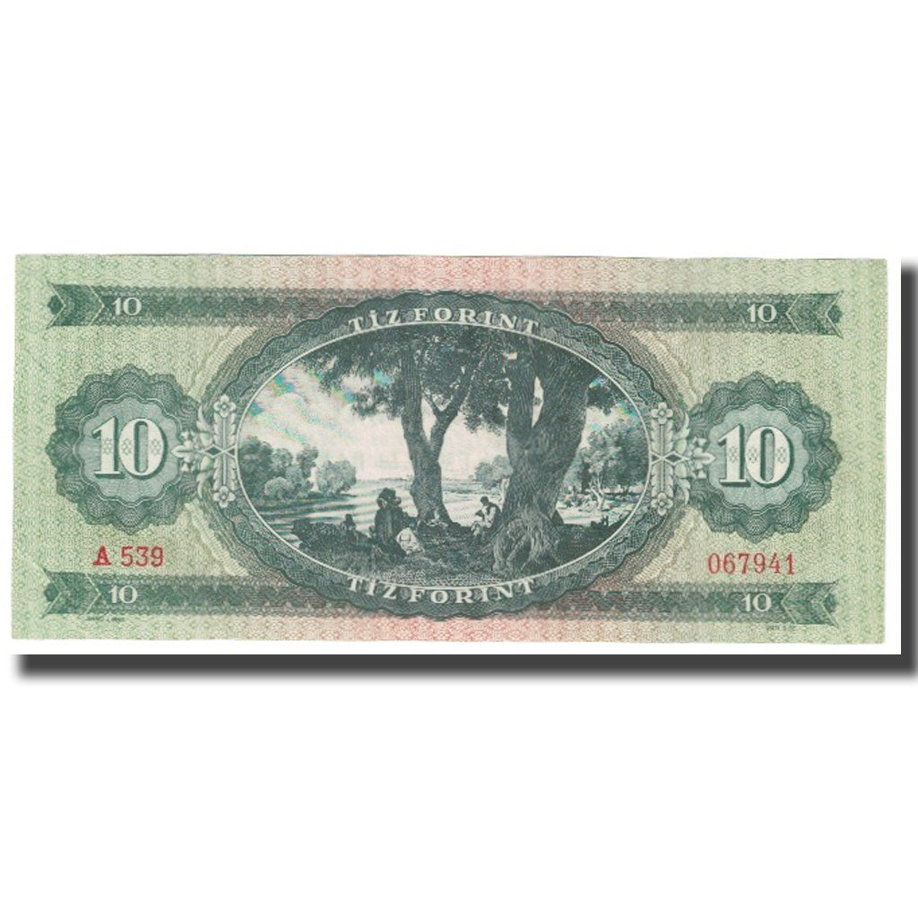 Banknote, Hungary, 10 Forint, 1960, 1960-08-24, KM:168c, UNC(65-70)