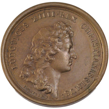 FRANCE, Politics, Society, War, Louis XIV, Medal, 1662, AU(55-58), Mauger,...