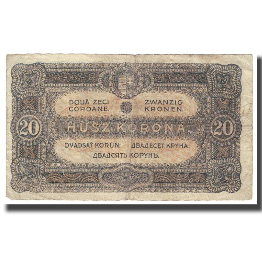 Banknote, Hungary, 20 Korona, 1920, 1920-01-01, KM:61, VF(20-25)