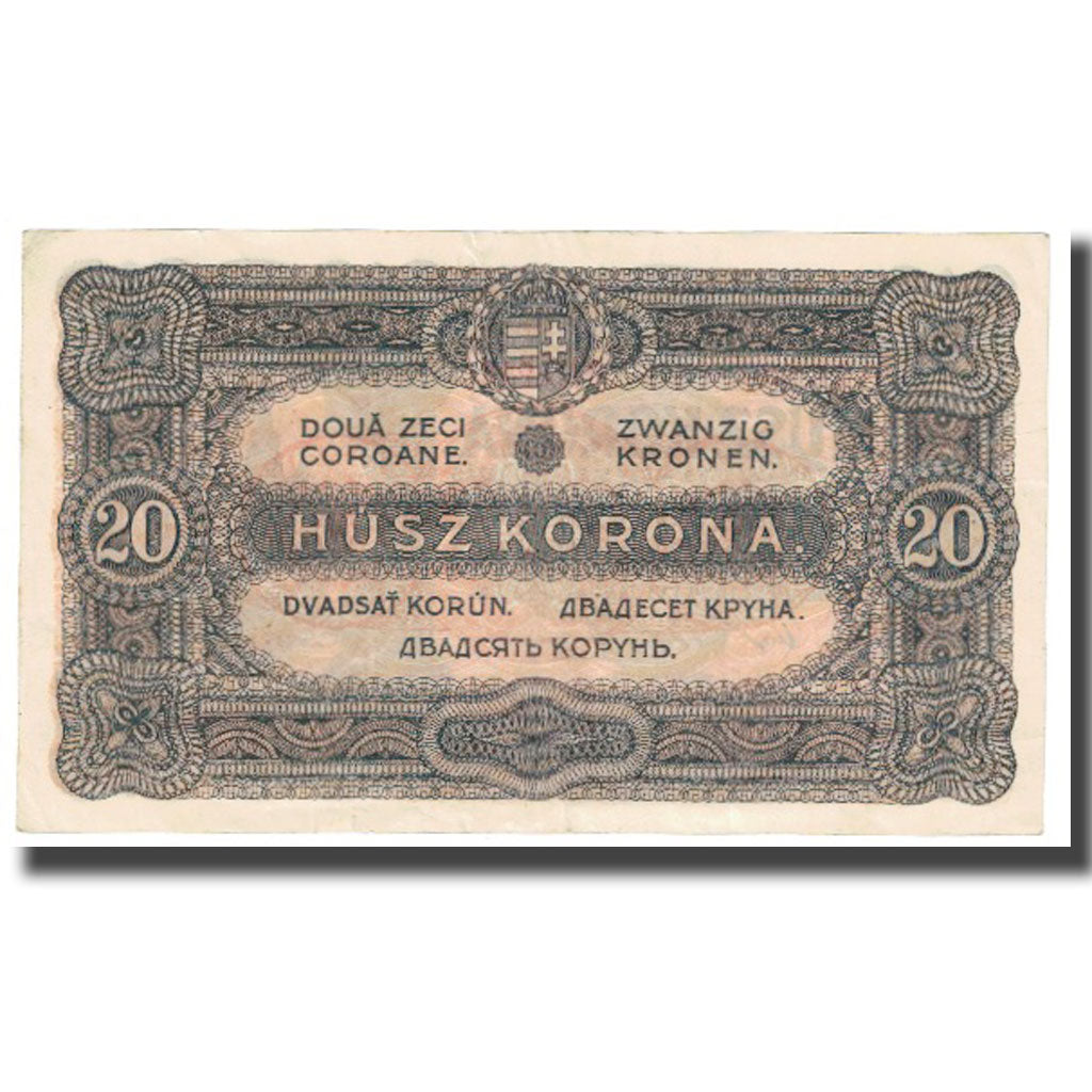 Banknote, Hungary, 20 Korona, 1920, 1920-01-01, KM:61, EF(40-45)