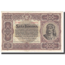 Banknote, Hungary, 100 Korona, 1920, 1920-01-01, KM:63, UNC(63)