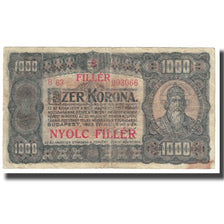 Billet, Hongrie, 1000 Korona, 1923, 1923-07-01, KM:66a, TB
