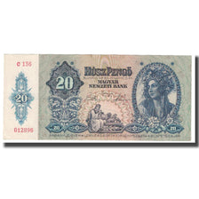 Banknote, Hungary, 20 Pengö, 1941, 1941-01-15, KM:109, UNC(63)