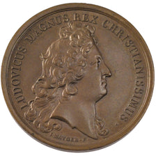FRANCE, Politics, Society, War, Louis XIV, Medal, 1675, AU(55-58), Mauger,...