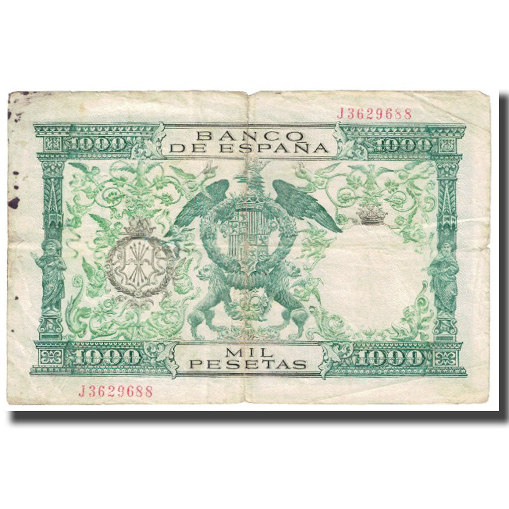 Banknote, Spain, 1000 Pesetas, 1957, 1957-11-29, KM:149a, VF(20-25)