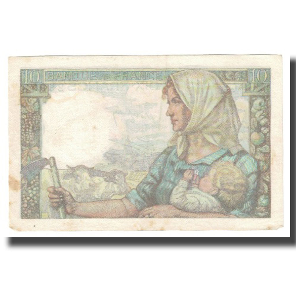 France, 10 Francs, Mineur, 1946, 1946-09-26, TTB, Fayette:8.15, KM:99c