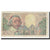 França, 1000 Francs, Richelieu, 1956, 1956-10-04, VF(20-25), Fayette:42.25