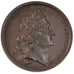 FRANCE, Politics, Society, War, Louis XIV, Medal, 1705, AU(55-58), Bronze, 41,..
