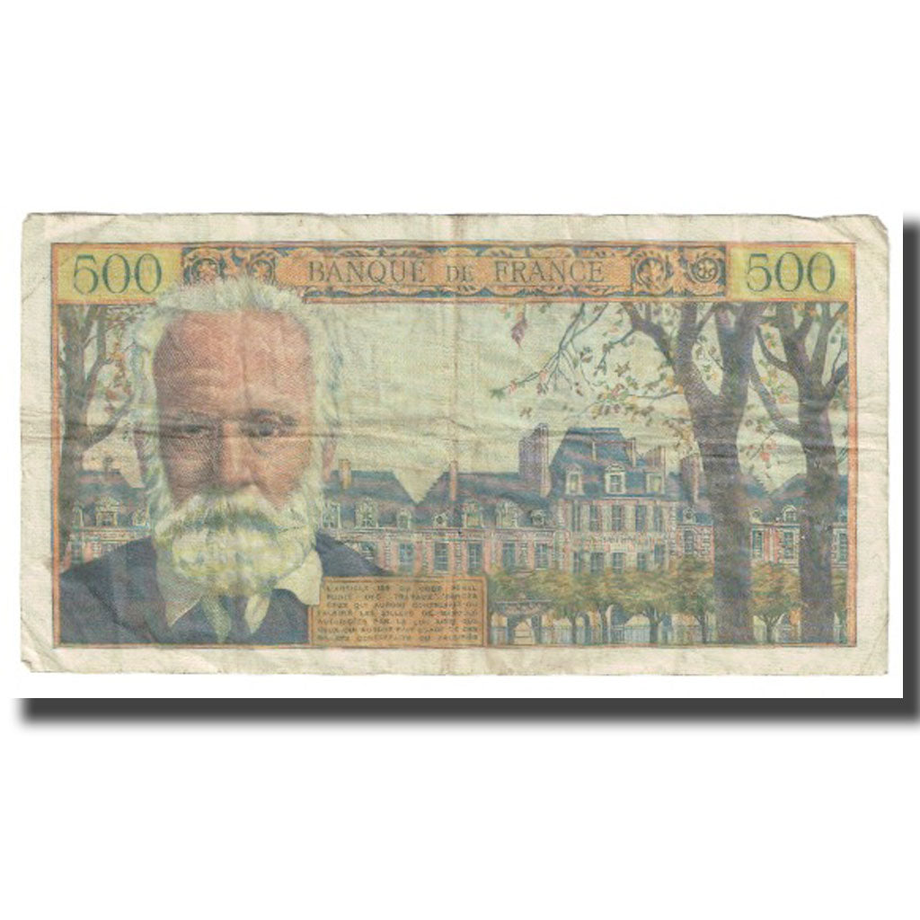 Francia, 500 Nouveaux Francs, Victor Hugo, 1958, 1958-09-04, BC, Fayette:35.10