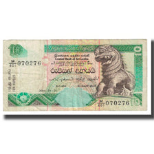 Banknote, Sri Lanka, 10 Rupees, 2004, 2004-07-01, KM:115c, VF(20-25)