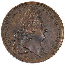 FRANCE, Business & industry, Louis XIV, Medal, 1664, AU(50-53), Copper, 41,...