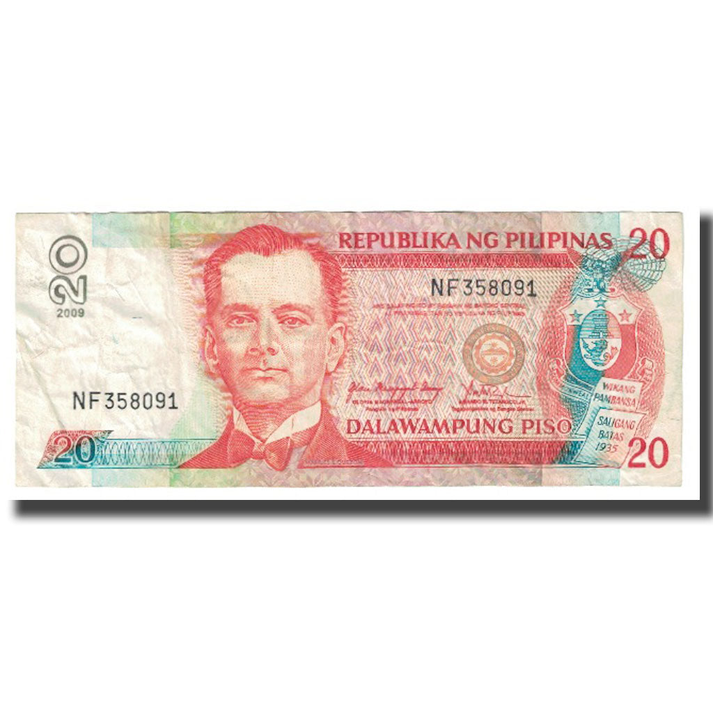 Banconote, Filippine, 20 Piso, 1935, KM:182h, BB