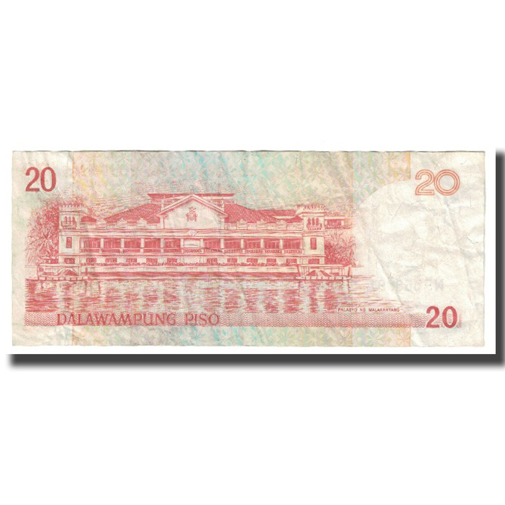 Banconote, Filippine, 20 Piso, 1935, KM:182h, BB