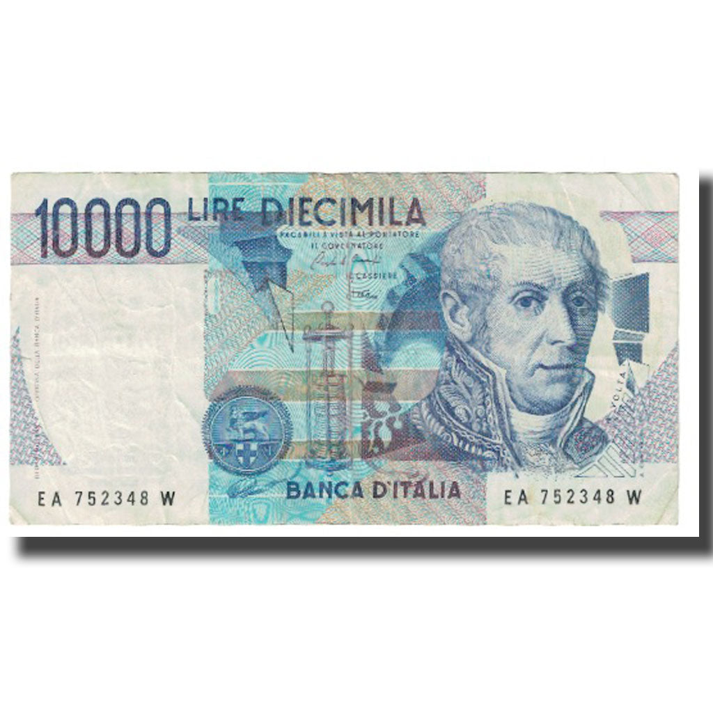 Banknote, Italy, 10,000 Lire, 1994, KM:112d, EF(40-45)