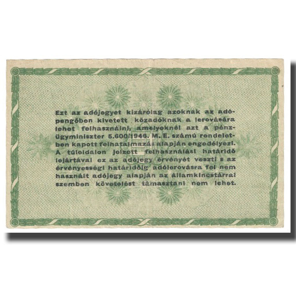 Billet, Hongrie, 50,000 (Ötvenezer) Adópengö, 1946, 1946-05-25, KM:138b, SUP