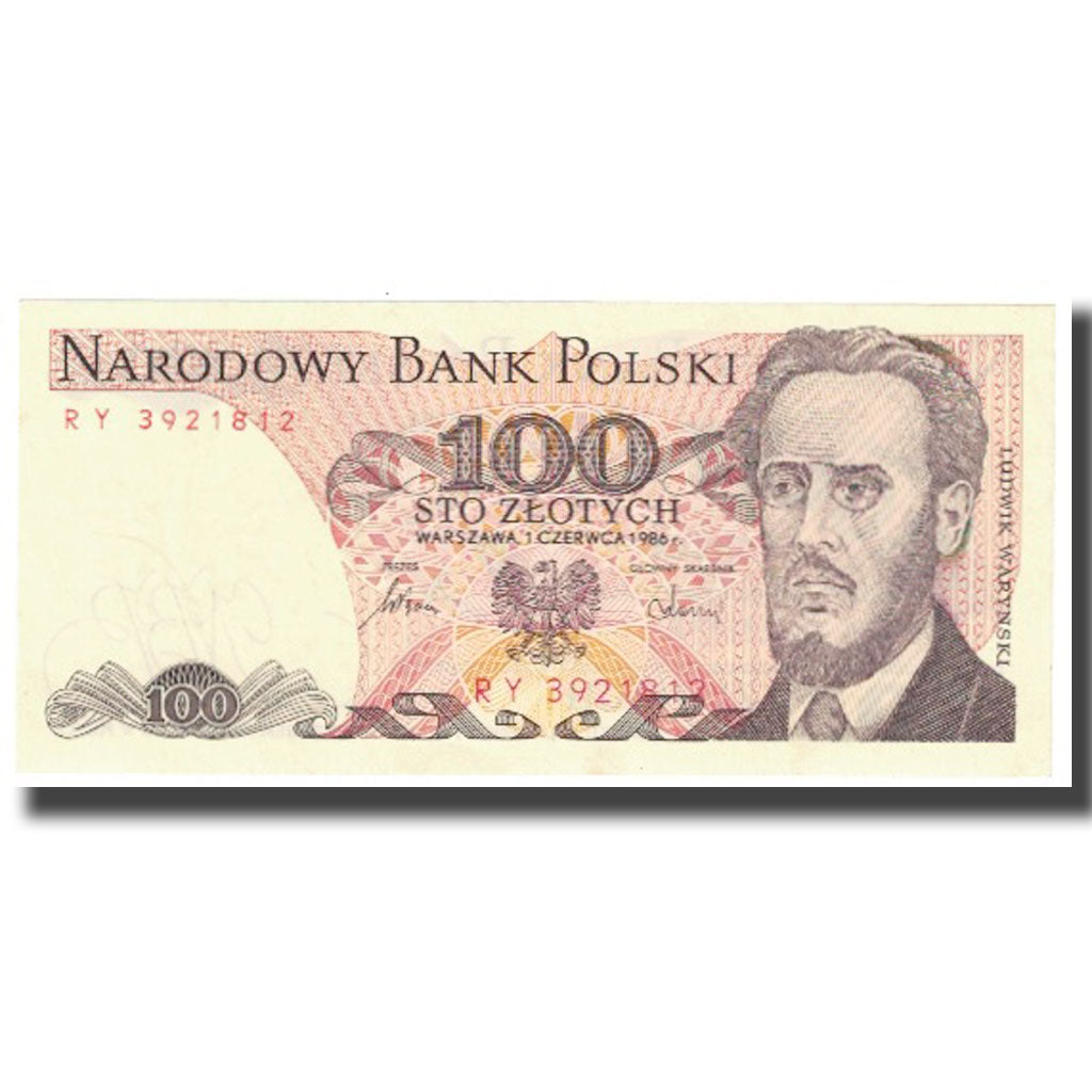 Banconote, Polonia, 100 Zlotych, 1986, 1986-06-01, KM:143c, FDS