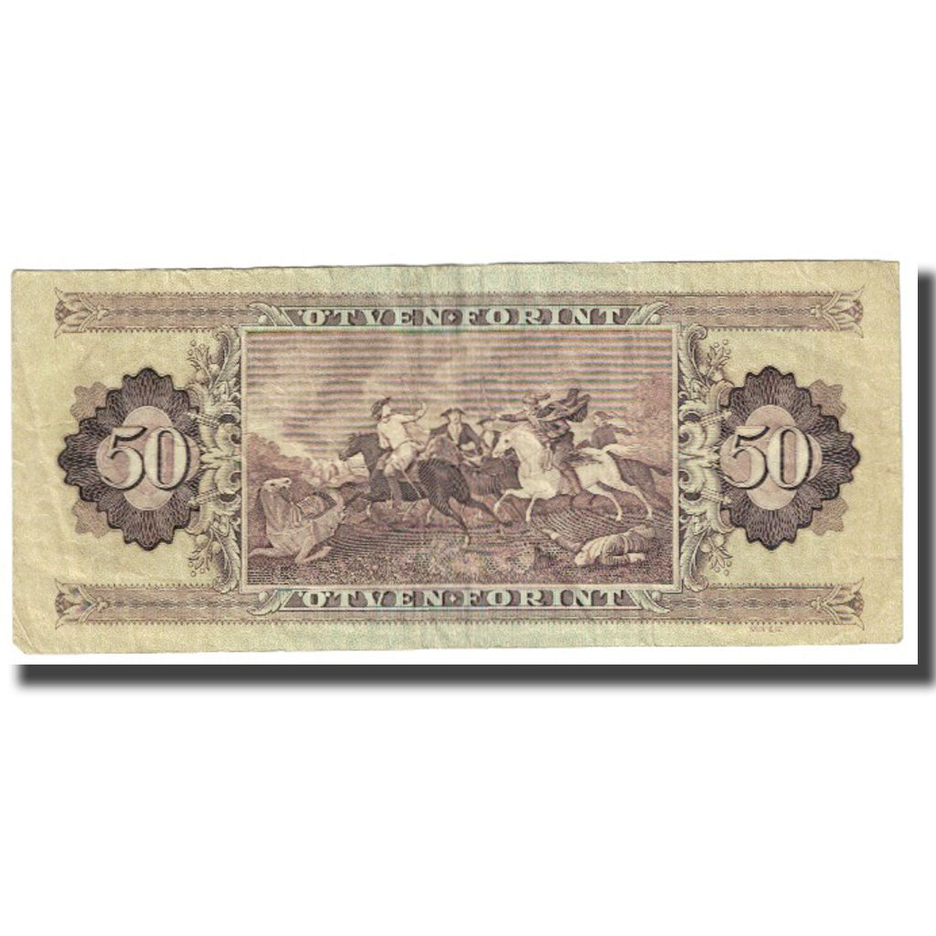 Billete, 50 Forint, 1986, Hungría, 1986-11-04, KM:170d, MBC