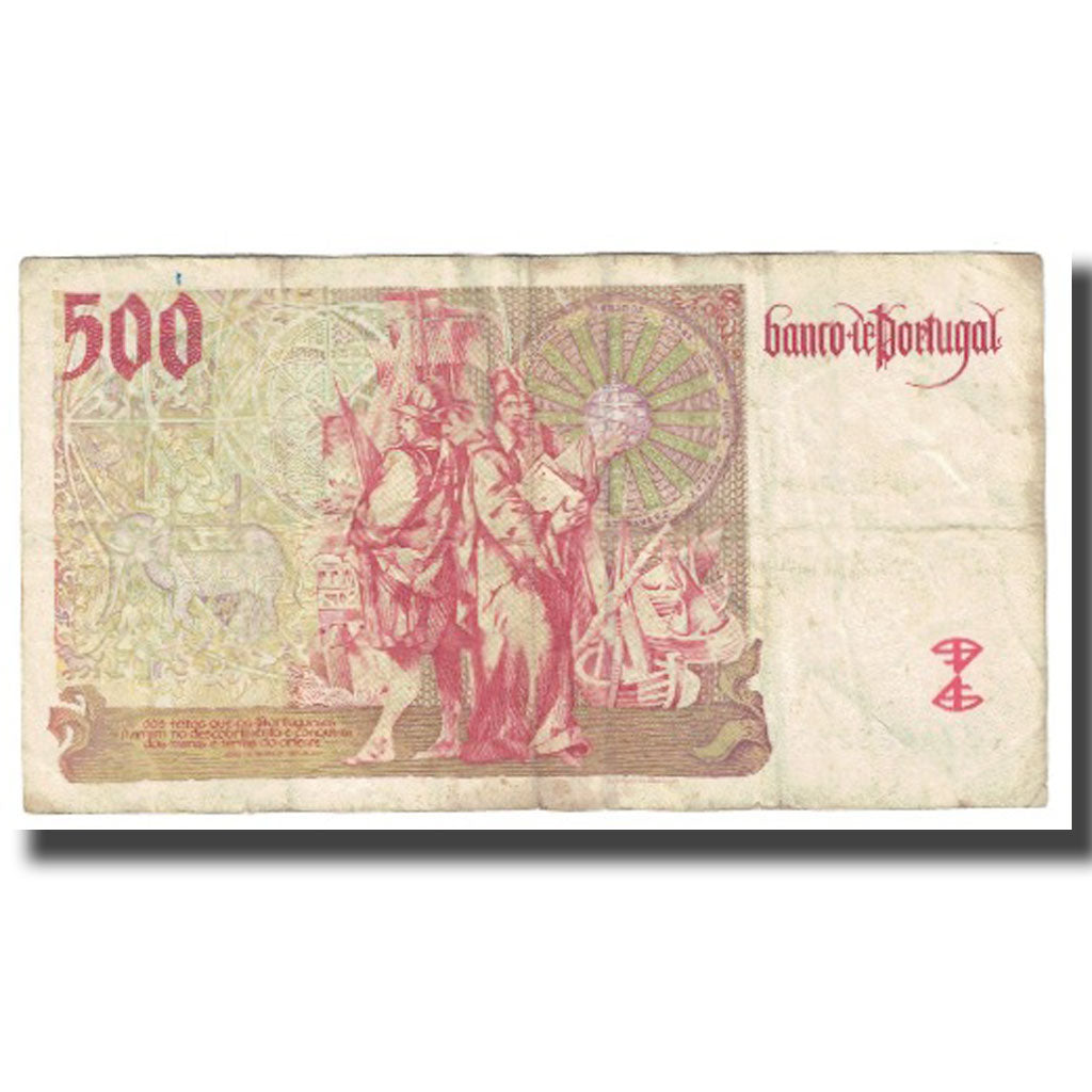 Banknote, Portugal, 500 Escudos, 1997, 1997-04-17, KM:187a, VF(20-25)