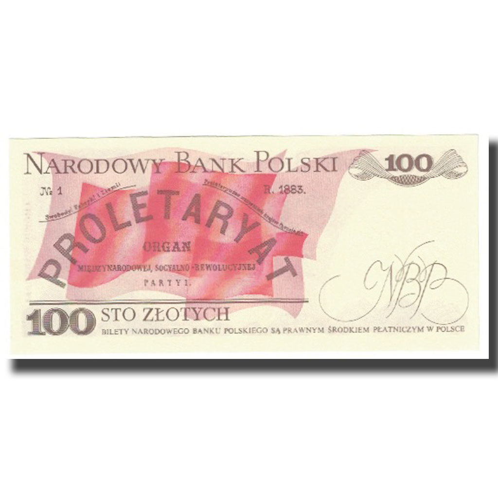Nota, Polónia, 100 Zlotych, 1986, 1986-06-01, KM:143b, UNC(65-70)