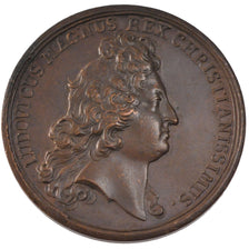 FRANCE, Politics, Society, War, Louis XIV, Medal, AU(50-53), Bronze, 41, Divo...