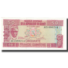 Banknote, Guinea, 50 Francs, 1985, KM:29a, UNC(65-70)