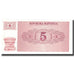 Banknot, Słowenia, 5 (Tolarjev), KM:3a, UNC(65-70)