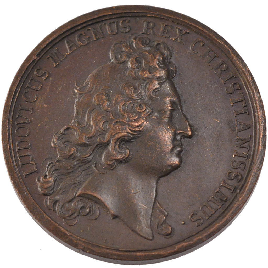 Francia, Medal, Louis XIV, Religions & beliefs, 1685, Mauger, BB+, Bronzo, 41...