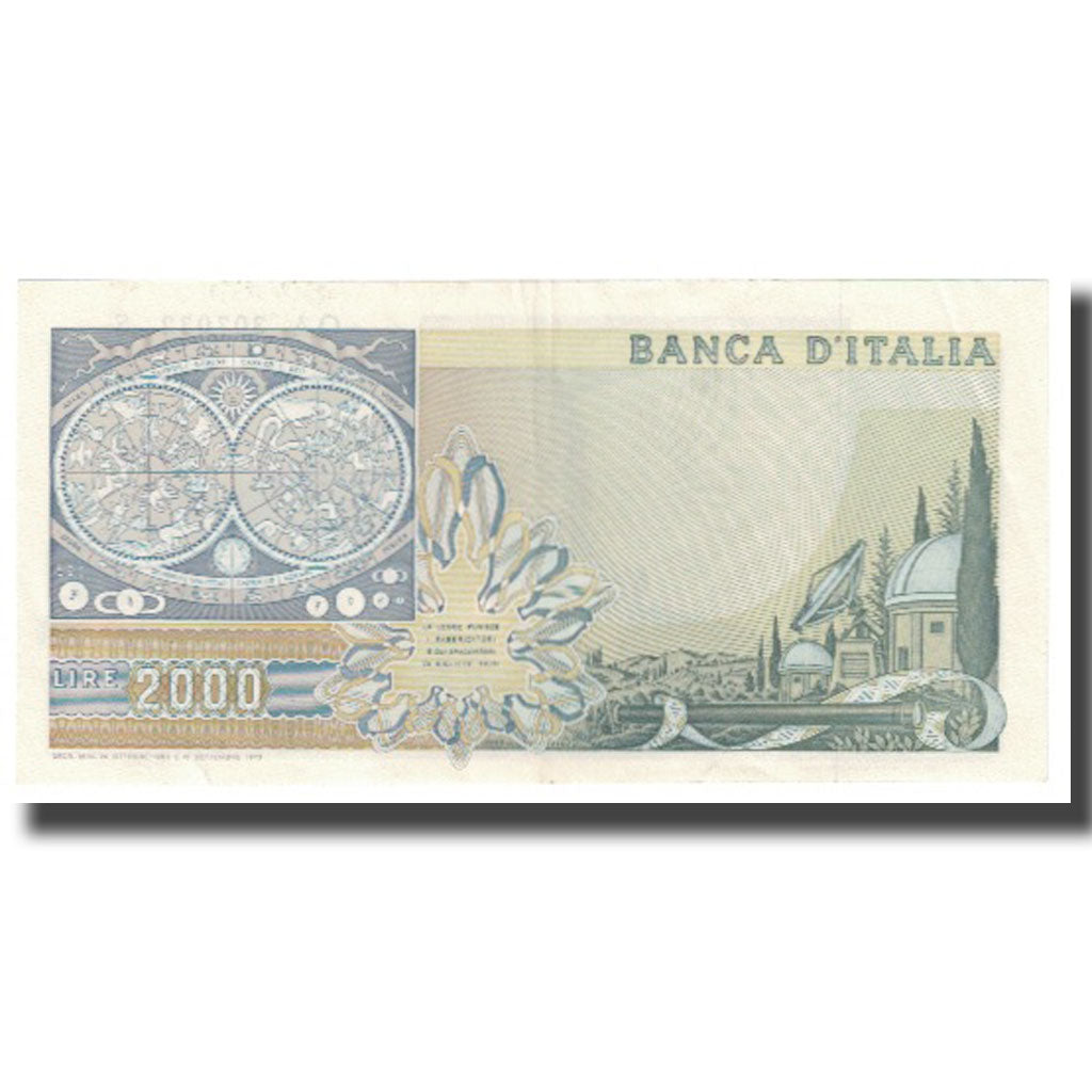 Banknote, Italy, 2000 Lire, 1972, KM:103b, EF(40-45)