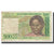 Nota, Madagáscar, 500 Francs = 100 Ariary, KM:75a, VF(20-25)