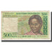 Nota, Madagáscar, 500 Francs = 100 Ariary, KM:75a, VF(20-25)
