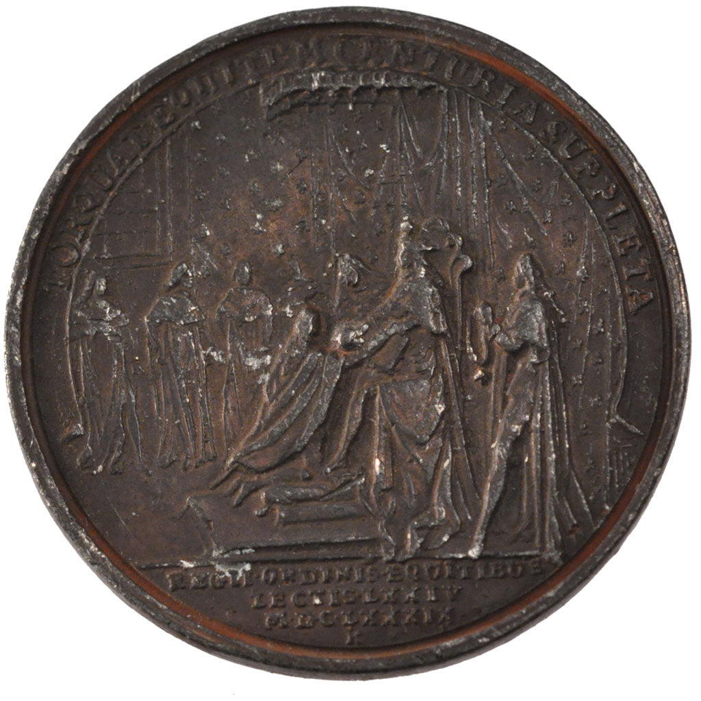 Louis XIV, Médaille, Promotion de 74 chevaliers du Saint-Esprit