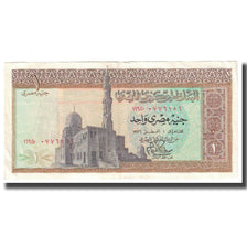 Geldschein, Ägypten, 1 Pound, KM:44a, SS