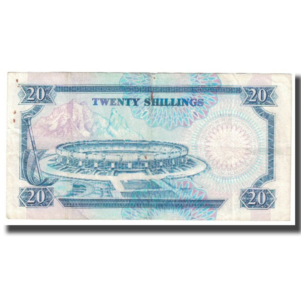 Billet, Kenya, 20 Shillings, 1989, 1989-07-01, KM:31a, TB