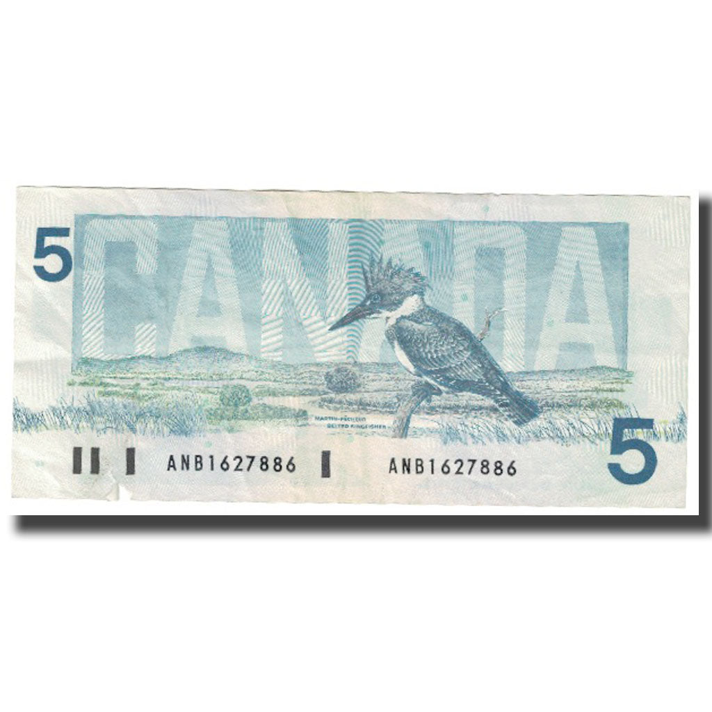 Geldschein, Kanada, 5 Dollars, 1986, KM:95b, S